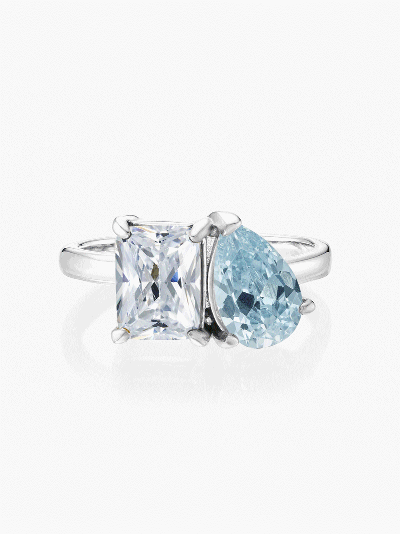Toi Et Moi Birthstone Ring